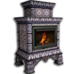 Каминная облицовка КимрПечь Кострома центральная двухъярусная Март